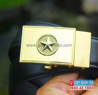 Dây Thắt Lưng Thời Trang Quân đội Màu Đen Hải Quân - Cảnh Sát Biển ( hàng kinh tế)