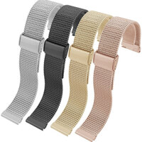 Dây Thép Lưới Luxury cho Galaxy Watch 7,6,5,4 / 4,6 Classic / Garmin Vivo Venu/ Huawei Watch GT 1,2,3,4,5 Size 20mm/22mm