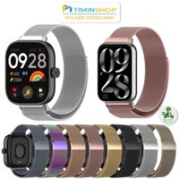 Dây Thép Redmi Watch 5/ 4/ MI Band 8 Pro/ Band 9 Pro - Dây Thép, khóa nam châm (DTB8P)