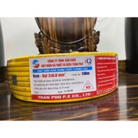 Dây Thiết Bị Điện Trần Phú 2x6.0 cuộn 100m