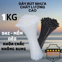 Dây thít nhựa 1kg Dây rút nhựa màu trắng chất lượng cao giá rẻ