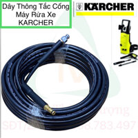 Dây thông cống bằng áp lực nước - Dùng cho máy rừa xe Kacher