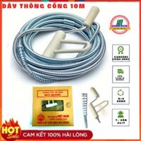 Dây Thông Cống Lò Xo 10m,dụng cụ thông tắc vệ sinh,chất lượng cao