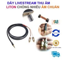 Dây thu âm livestream 5met cao cấp lives mixer Vang số, Amply