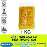 DÂY THUN CAO SU TIỂU, TRUNG, ĐẠI 1KG, BUỘC HÀNG, BUỘC TÚI ( 1 KG)