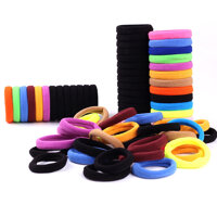 Dây Thun Cột Tóc Co Giãn Cho Bạn Gái - Set 5 sợi