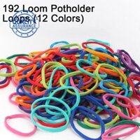 Dây thun Dệt Đồ chơi Trẻ em Tự làm Xếp hình Vòng dệt Coaster Vòng thun Dây dệt R2