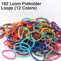 Dây thun Dệt Đồ chơi Trẻ em Tự làm Xếp hình Vòng dệt Dây thun Dệt Vòng Coaster K5h8
