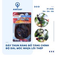 Dây thun ràng đồ tăng chỉnh độ dài, móc nhựa lõi thép tiện lợi, chịu tải tốt (DARAVIN)
