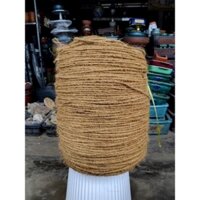 Dây thừng chỉ xơ dừa, sơ dừa khổ 2mm (cuộn 4kg =1100mét) dùng dể trang trí decor, trang trí, cho mèo cào,dây leo,..