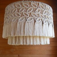 Dây thừng, dây trang trí, dây cotton Macrame xoắn size 5-7-10mm siêu bền