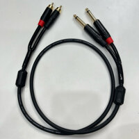 Dây tín hiệu 2 đầu av ra 2 đầu 6ly chống nhiễu