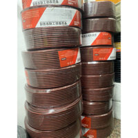 Dây tín hiệu 2 tim 1 mát, mềm dẻo lõi đồng, cuộn 100m