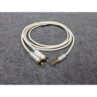 Dây Tín Hiệu Âm Thanh 3.5mm ra 2 AV Bông Sen Kết Nối Tivi, Điện Thoại, Máy Tính ra Amply Chính Hãng Holtek - 1