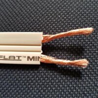Dây tín hiệu âm thanh Monster SUPERFLAT MINI 2 lõi 840 sợi đồng nguyên chất (Màu trắng)