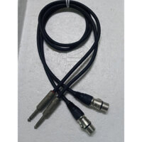 Dây tín hiệu Canon ra 6 ly Dây bãi nhật ( 1 cập + 2 sợi)