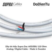 Dây tín hiệu Supra DAC Analog/Digital - Cắt mét