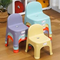 Dày Trẻ Em Ghế Chống Trơn Trượt Mẫu Giáo Tựa Lưng Ghế Ngồi Cho Bé Ghế Thấp Ghế Học Trẻ Em Hộ Gia Đình Ghế Nhỏ
