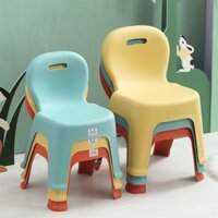 Dày Trẻ Em Ghế Phòng Ngủ Tựa Lưng Ghế Phòng Khách Nhựa Trẻ Em Học Bàn Và Ghế Nhà Dễ Thương S
