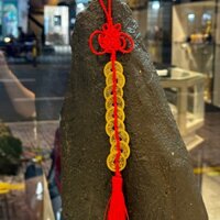 Dây treo 9 xu may mắn  , dây treo phong thủy CC2021