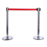 Dây treo bằng thép không gỉ 2m bảo vệ lan can, dây cảnh báo và rào chắn cách ly, trụ chào mừng bằng vàng titan