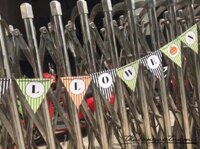 Dây treo cờ chữ Halloween