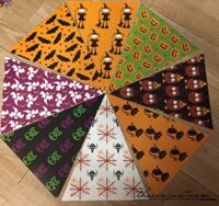 Dây treo cờ mèo - phù thủy