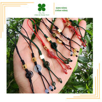 Dây treo điện thoại mix đá thiên nhiên