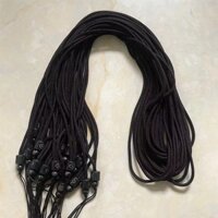 Dây treo mây, dây dệt thủ công, dây treo màu cà phê, dây chuyền sáu ký tự cho phụ nữ, dây chuyền ngọc bích