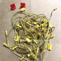 Dây treo nhãn kim tuyến cao cấp gắn mác quần áo 1000 sợi/túi