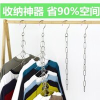 Dây treo quần áo bằng thép không gỉ có thể gập lại, móc treo đa chức năng, giá phơi quần áo cho ban công, tiết kiệm không gian