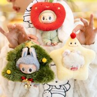 Dây Treo Quần Áo Nhồi Bông Hình Quả Táo / Ngôi Sao Nhỏ Thay Thế Cho Búp Bê 15cm