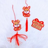Dây Treo Tết - Thỏ Liễng ( 29cm - 1 Dây)