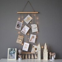Dây treo trang trí ảnh dây treo ảnh trang trí tick note kẹp ảnh