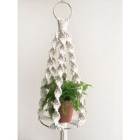 Dây treo trang trí chậu cây cảnh tết macrame độc đáo