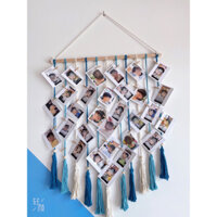 Dây treo tranh trang trí, dây treo ảnh decor- tặng kèm đinh treo và kẹp gỗ