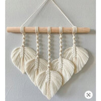 Dây treo tường, dây macrame, dây treo cây, dây lá Macramé trang trí