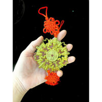 DÂY TREO XÂU ĐỒNG DƠI NGŨ PHÚC LÂM MÔN CHIÊU TÀI LỘC