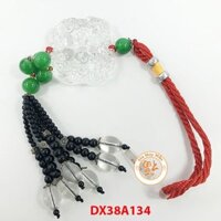 Dây Treo Xe Cặp Tỳ Hưu Lưu Ly Trắng