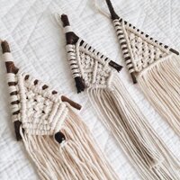 Dây treo xe dây treo trang trí nhà cửa dây treo mecramé