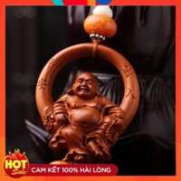 Dây treo xe hơi hình Phật Di Lặc