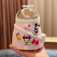 [Đậy trượt] Thùng rác lưu trữ để bàn cho trẻ em, mini dễ thương, thùng rác văn phòng nhỏ cho ký túc xá sinh viên