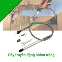 dây truyền động máy khoan hay dây nối dài máy khoan phiên bản mới đầu kẹp 3 chấu kẹp mũi khoan 0.2 đến 3.2mm