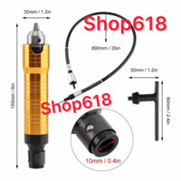 Dây truyền động máy MÀI , máy khoan mài thẳng 6mm màu Đen - MŨI VONFRAM >>>