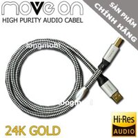 Dây USB Audio DAC Move ON DT300V tốc độ cao