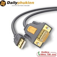 Dây USB sang Com RS232 dài 1m UGREEN 20210 dailyphukien