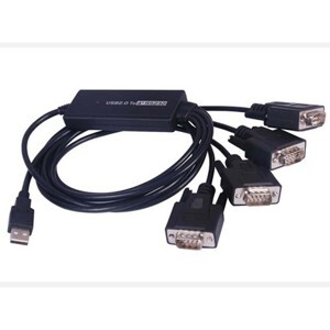 Dây USB to 4 RS232 (USB to 4 com) Z-TEK ZE552A