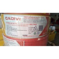 Dây và cáp điện Cadivi 20 mét dây đơn 1 x 2,5mm2