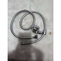 dây và vòi sen inoc cho bồn gội đầu có kèm dây ịoc dài 1.2 m.