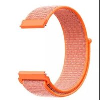 Dây vải nilon cao dấp dành cho các loại đồng hồ cơ và smartwatch có size dây 20mm  22mm - Cam,20mm
